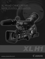 Canon XL-H1 XLH1 Brochure PDF