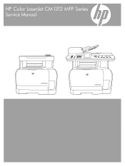 HP Color LaserJet CM1312 Service Manual