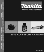 Makita BBX7600N Accessory Catalog
