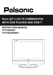 Palsonic TFTV5535PWDT Owners Manual