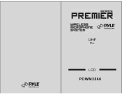 Pyle PDWM2560 User Guide