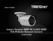 TRENDnet TV-IP1318PI Users Guide for TV-IP1318PI