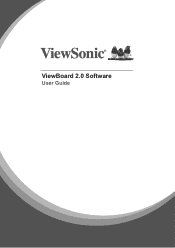 ViewSonic CDE8451-TL ViewBoard_2.0 User Guide English