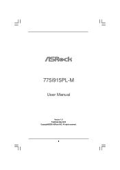 ASRock 775i915PL-M User Manual