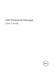 Dell U3224KB Peripheral Manager Users Guide