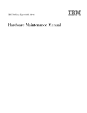 Lenovo NetVista Hardware Maintenence Manual for Netvista 6838 and 6848 systems