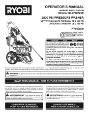 Ryobi RY802700 User Manual