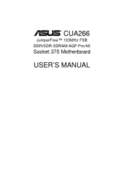 Asus CUA266 CUA266 User Manual