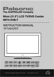 Palsonic TFTV8157DT Owners Manual