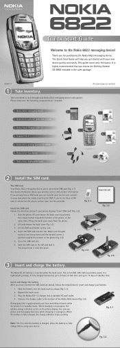 Nokia 6822 Nokia 6822 Quick Start Guide US English
