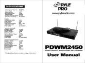 Pyle PDWM2450 PDWM2450 Manual 1