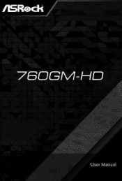 ASRock 760GM-HD User Manual