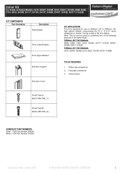 Fisher and Paykel E522BRXFD2 Joiner Kit Instructions (English)
