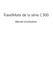 Acer TravelMate C300 TravelMate C300 User's Guide - Fran栩se