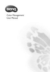 BenQ PH460 Color Management Manual