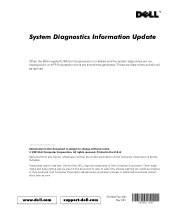 Dell PowerEdge 350 System Diagnostics
    Information Update