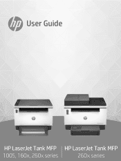 HP LaserJet Tank MFP 1005 User Guide