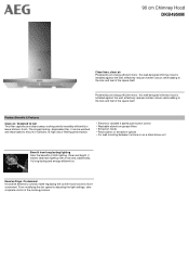 AEG DKB4950M Specification Sheet