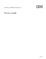 IBM 9114-275 Service Guide