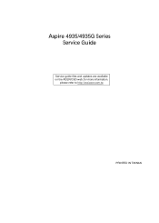 Acer Aspire 4935 Service Guide