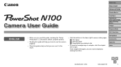 Canon PowerShot N100 Camera User Guide