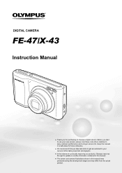 Olympus FE-47 FE-47 Instruction Manual (English)