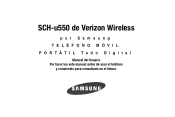 Samsung SCH-U550 User Manual (user Manual) (ver.f4) (Spanish)