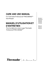 Thermador PRG486EDG User Manual