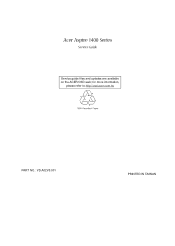 Acer Aspire 1430Z Aspire 1400 Notebook Service Guide