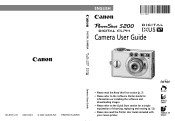 Canon S200 PowerShot S200, Digital IXUS V2 Camera User Guide