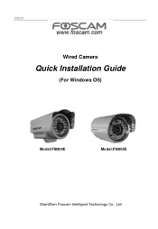 Foscam FI8905E Quick Installation Guide
