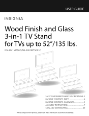 Insignia NS-3IN1MT50C User Manual (English)