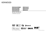 Kenwood DDX3055 Operation Manual