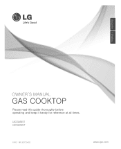 LG LSCG306ST Owner's Manual