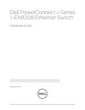 Dell PowerConnect J-EX8208 Hardware Guide