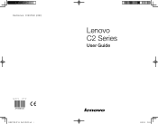 Lenovo C260 Touch All In One Lenovo C2 Series User Guide