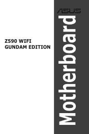 Asus Z590 WIFI GUNDAM Users Manual English