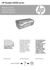 HP D2460 Reference Guide