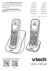 Vtech VG101 User Manual