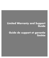 HP Presario SR5600 Warranty and Support Guide