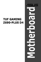 Asus TUF GAMING Z690-PLUS D4 Users Manual English