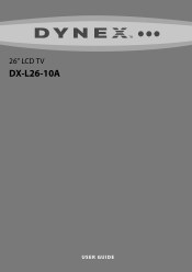 Dynex DX-L26-10A User Manual (English)