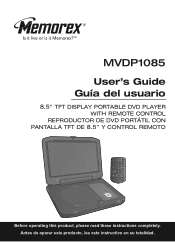 Memorex MVDP1085 Manual
