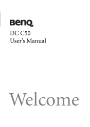 BenQ DC C50 User Manual