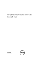 Dell OptiPlex 7010 Owner's Manual (Small Form Factor)