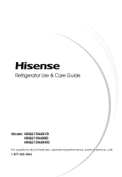 Hisense HRQ215N6BVD Owners Manual