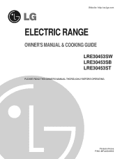 LG LRE30453SW Owner's Manual (English)