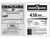 Maytag M4TXNWFYB Energy Guide