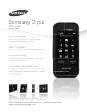Samsung SCH-U940 Specifications