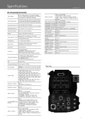 Panasonic AK-UC4000 Specifications and Dimensions